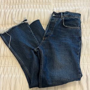 Boyish The Darcy hi rise, pop, crop jeans